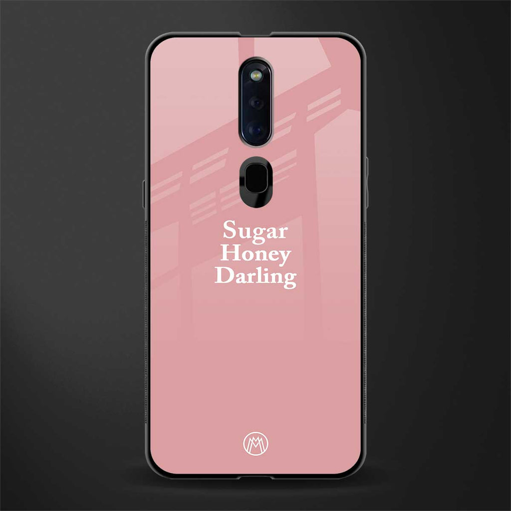 suger honey darling glass case for oppo f11 pro image
