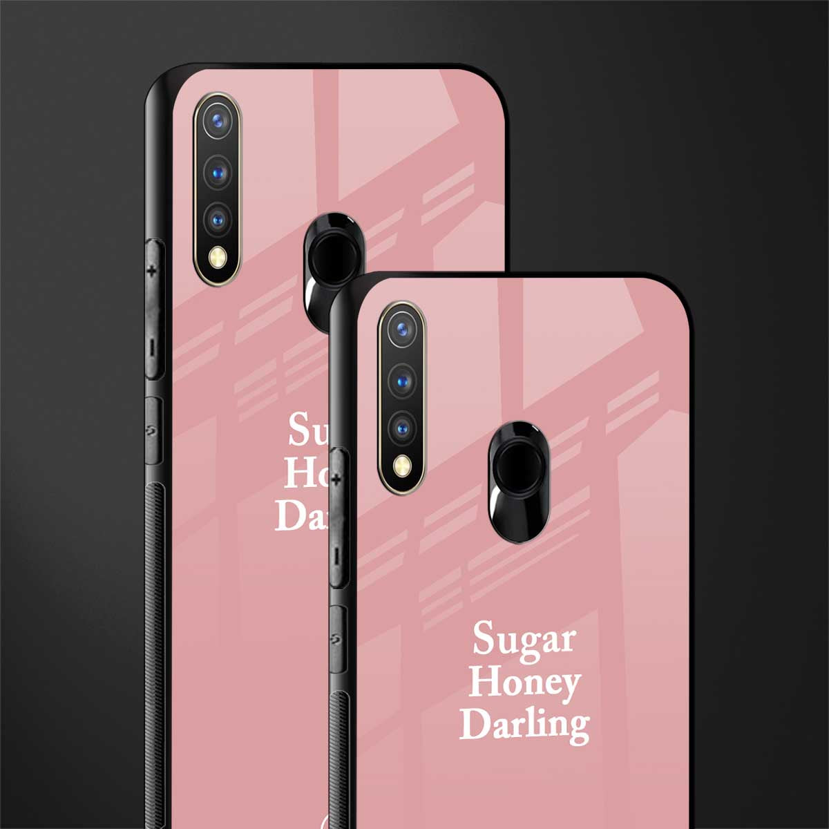 suger honey darling glass case for vivo y19 image-2