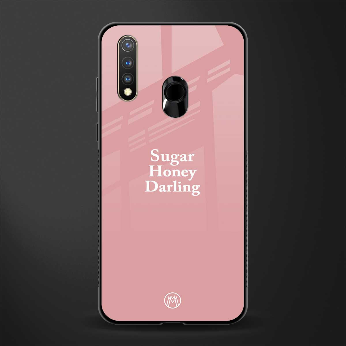 suger honey darling glass case for vivo y19 image