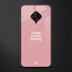 suger honey darling glass case for vivo s1 pro image