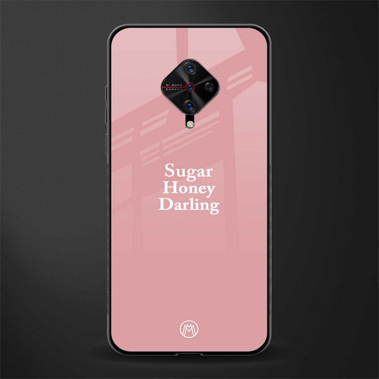 suger honey darling glass case for vivo s1 pro image