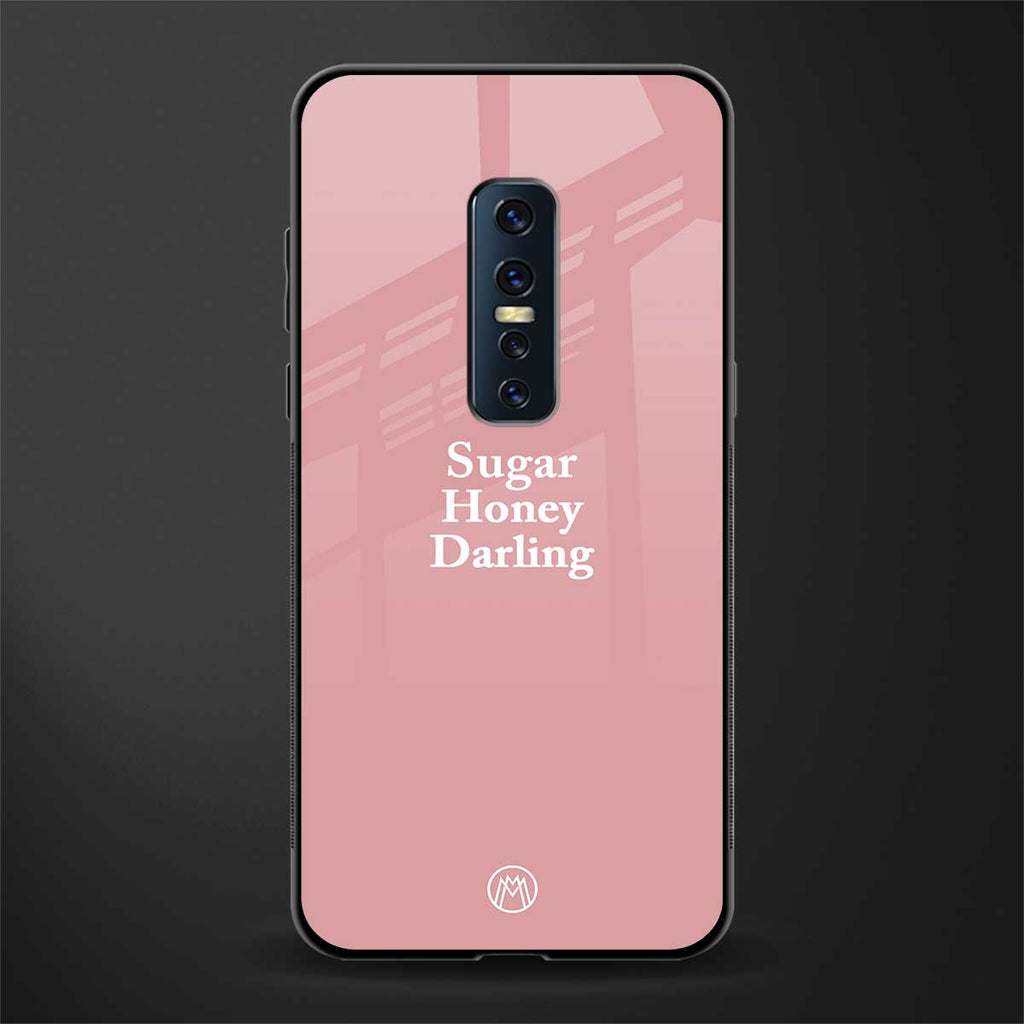 suger honey darling glass case for vivo v17 pro image