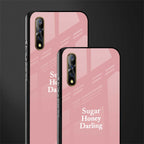 suger honey darling glass case for vivo z1x image-2