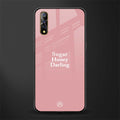suger honey darling glass case for vivo s1 image