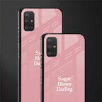 suger honey darling glass case for samsung galaxy a51 image-2