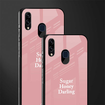 suger honey darling glass case for samsung galaxy a20 image-2