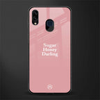 suger honey darling glass case for samsung galaxy m10s image