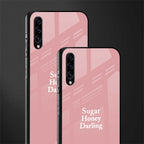 suger honey darling glass case for samsung galaxy a70s image-2