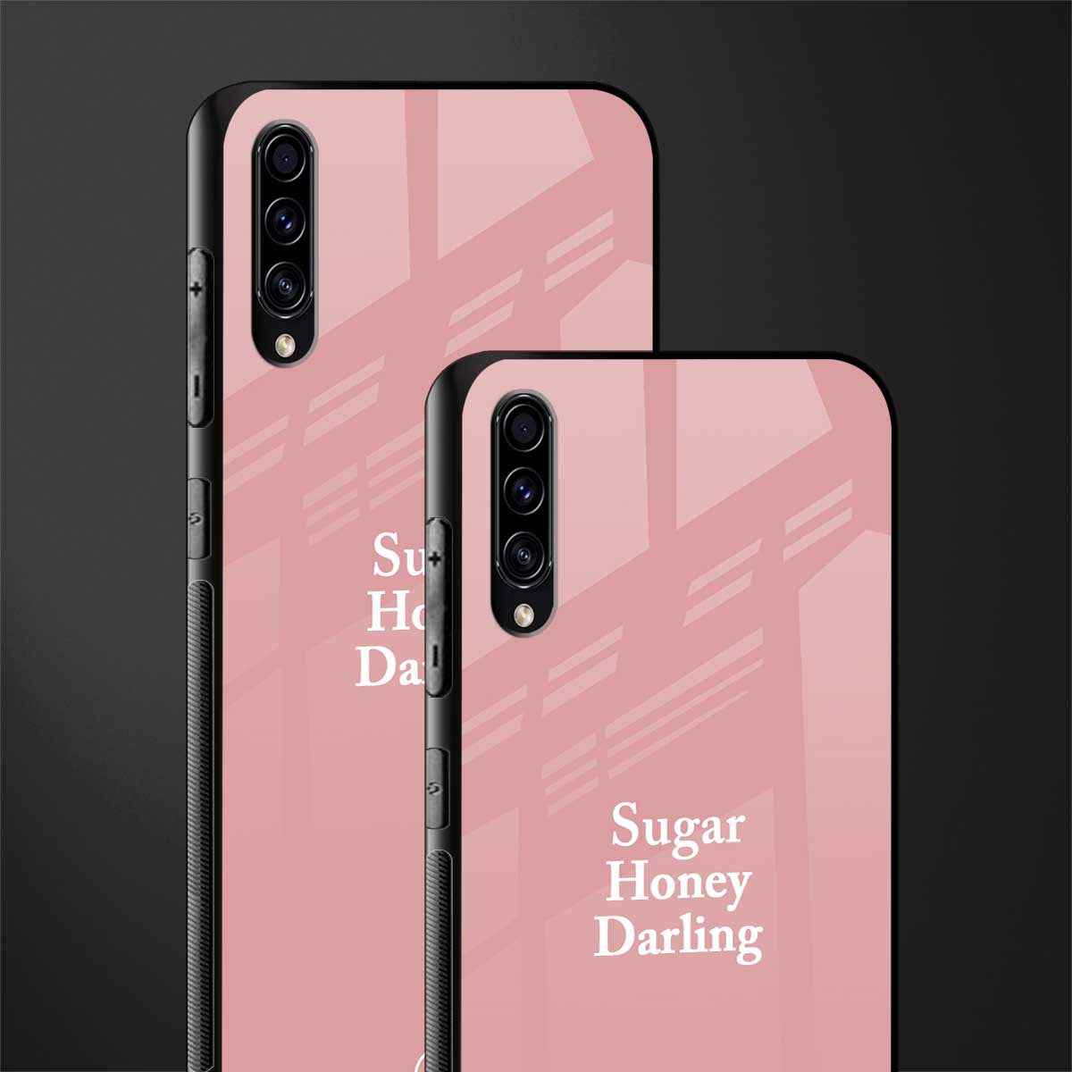 suger honey darling glass case for samsung galaxy a70s image-2