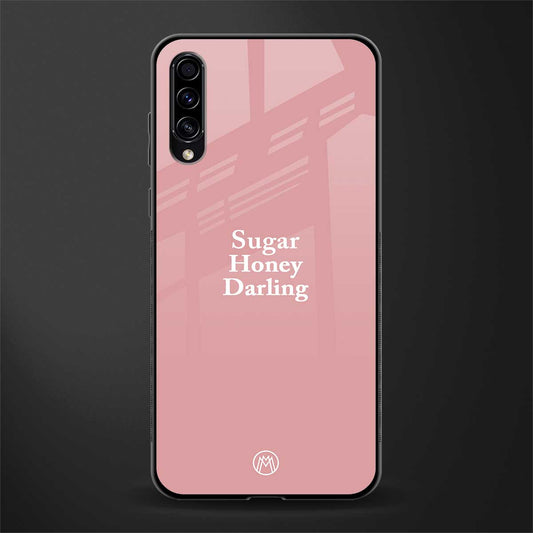suger honey darling glass case for samsung galaxy a70 image