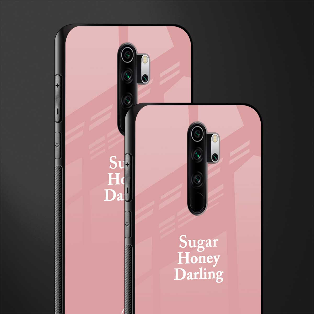 suger honey darling glass case for redmi note 8 pro image-2