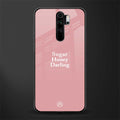 suger honey darling glass case for redmi note 8 pro image