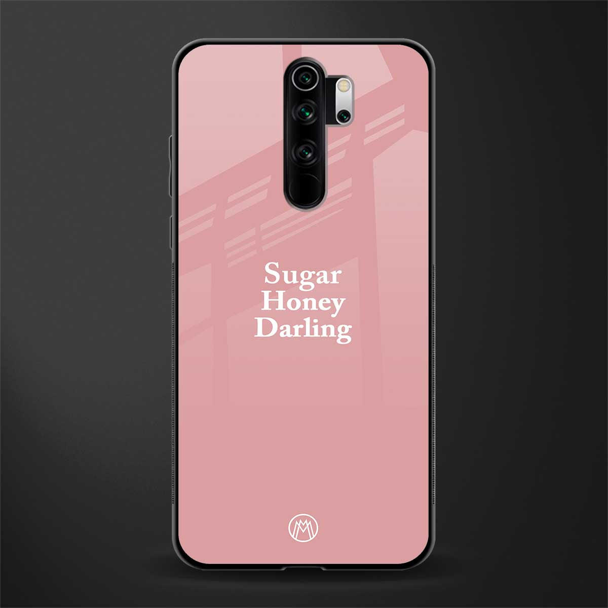suger honey darling glass case for redmi note 8 pro image