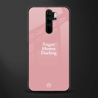 suger honey darling glass case for redmi note 8 pro image