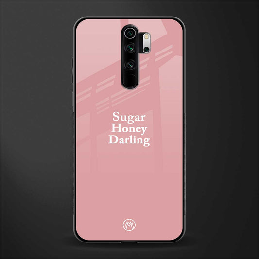 suger honey darling glass case for redmi note 8 pro image