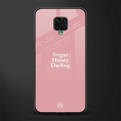 suger honey darling glass case for poco m2 pro image