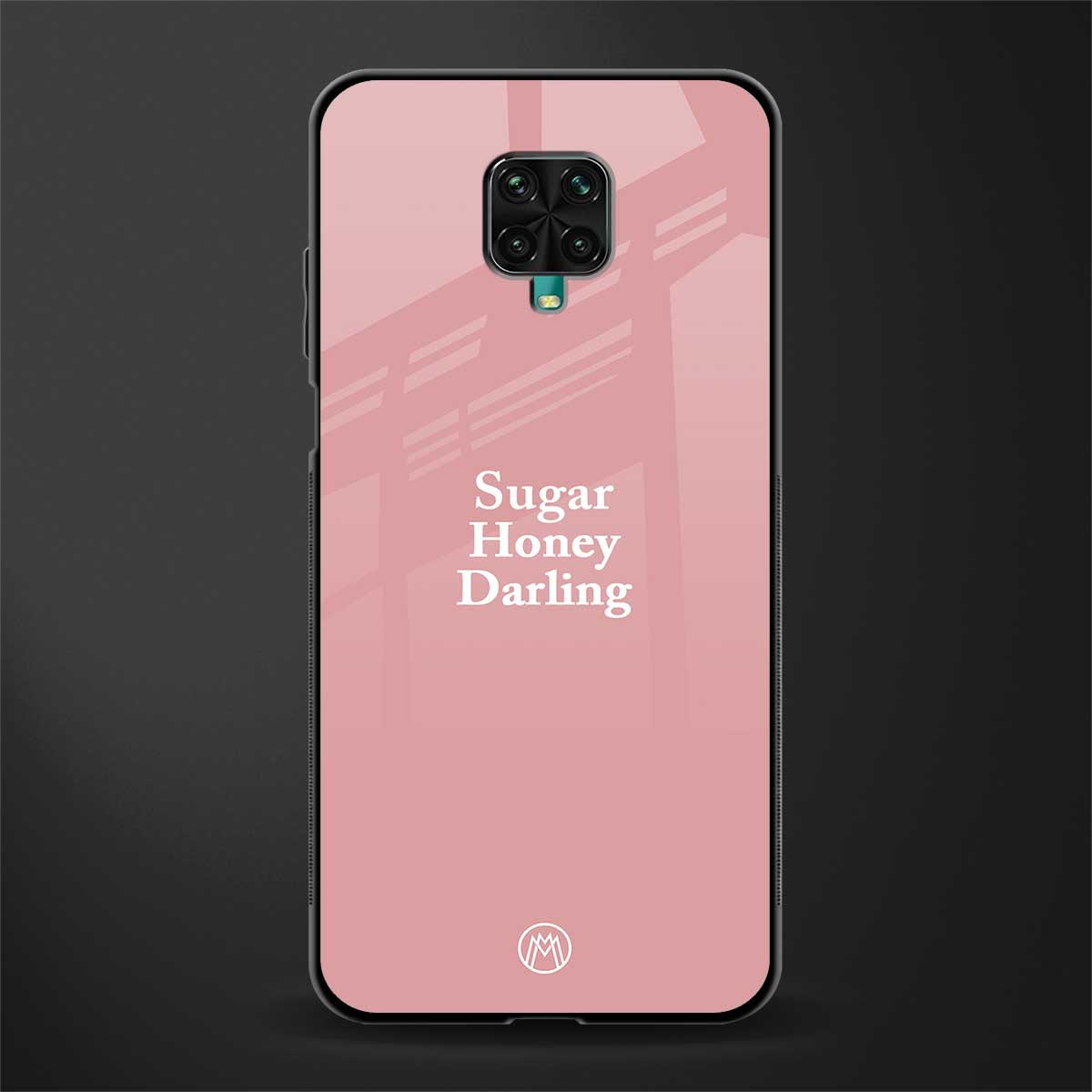 suger honey darling glass case for redmi note 9 pro max image