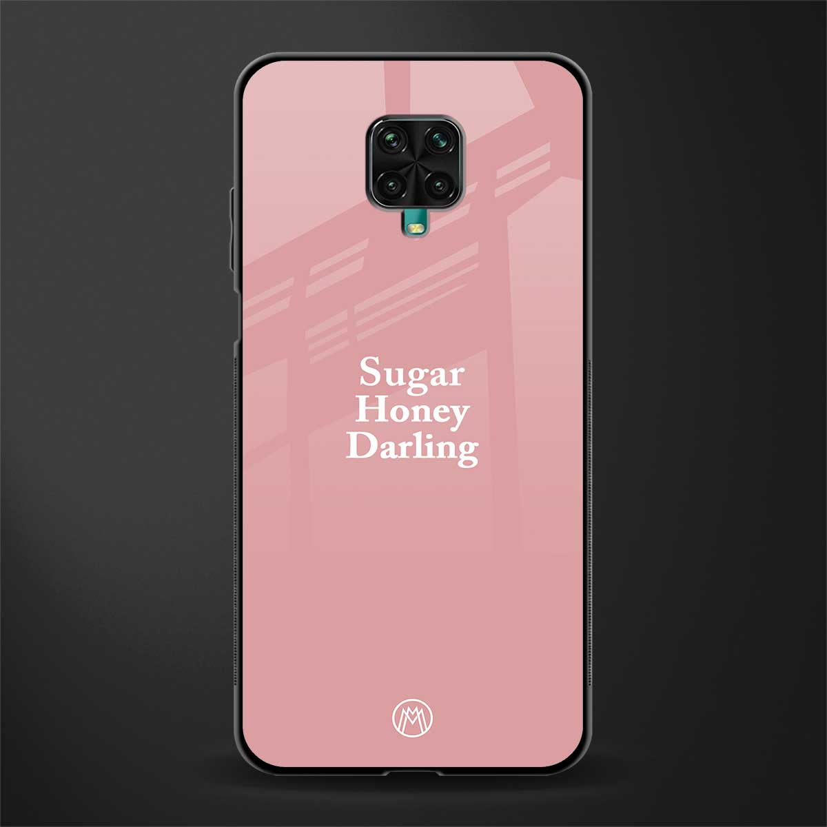 suger honey darling glass case for redmi note 9 pro image