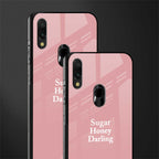 suger honey darling glass case for redmi note 7 image-2