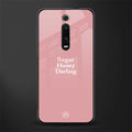suger honey darling glass case for redmi k20 pro image