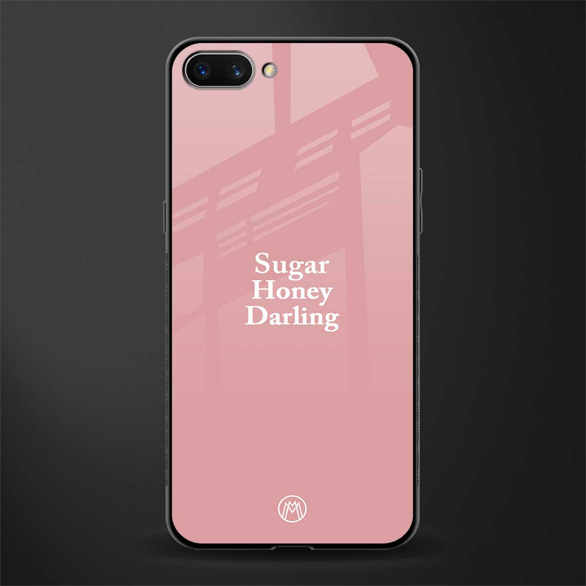 suger honey darling glass case for oppo a3s image
