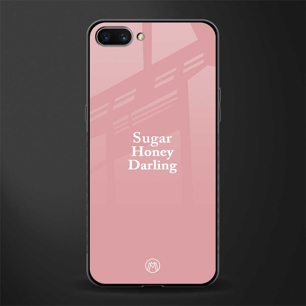 suger honey darling glass case for realme c1 image