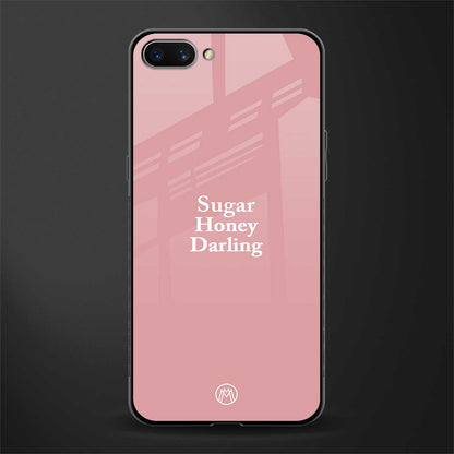 suger honey darling glass case for realme c1 image