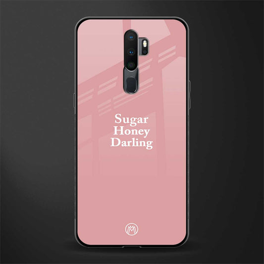 suger honey darling glass case for oppo a9 2020 image