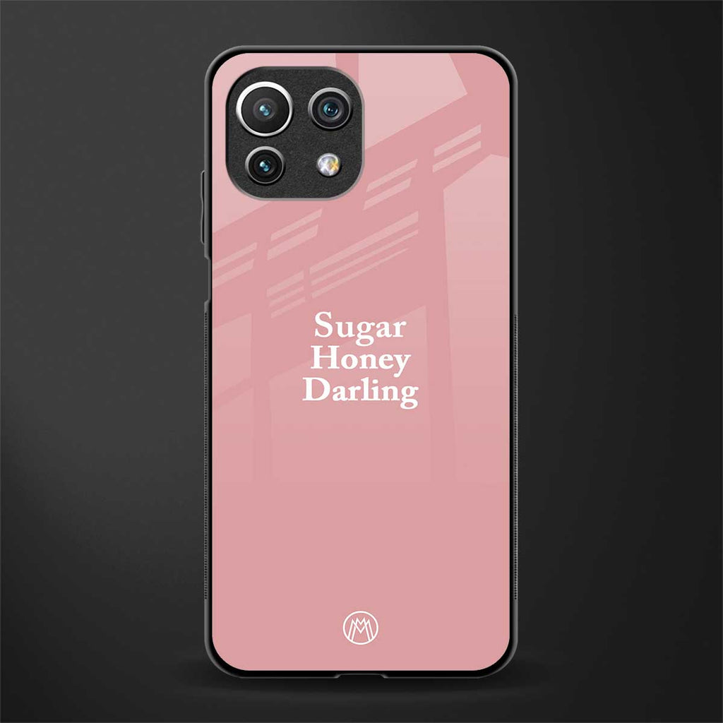 suger honey darling glass case for mi 11 lite image