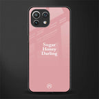 suger honey darling glass case for mi 11 lite image