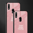 suger honey darling glass case for realme 3 pro image-2