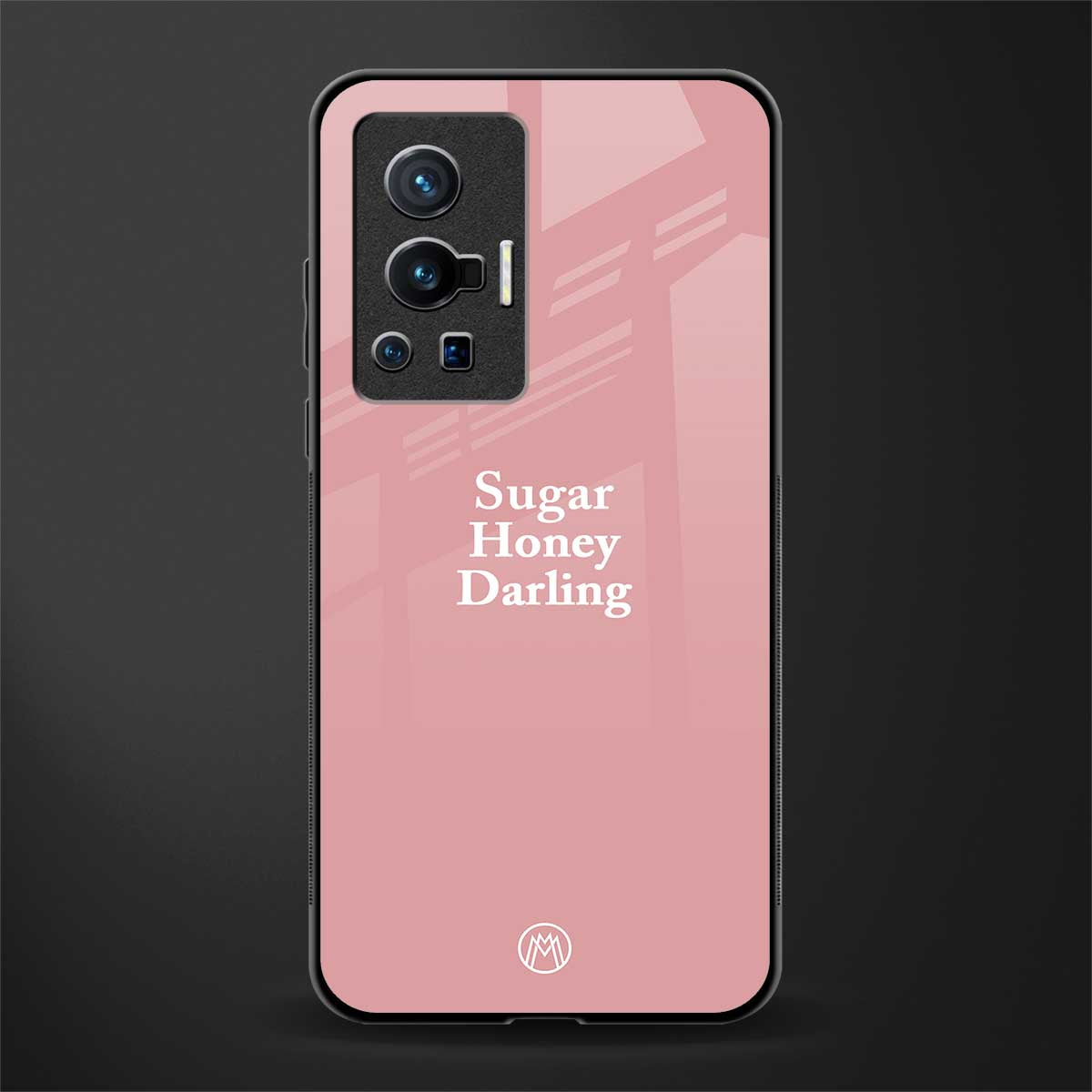 suger honey darling glass case for vivo x70 pro image
