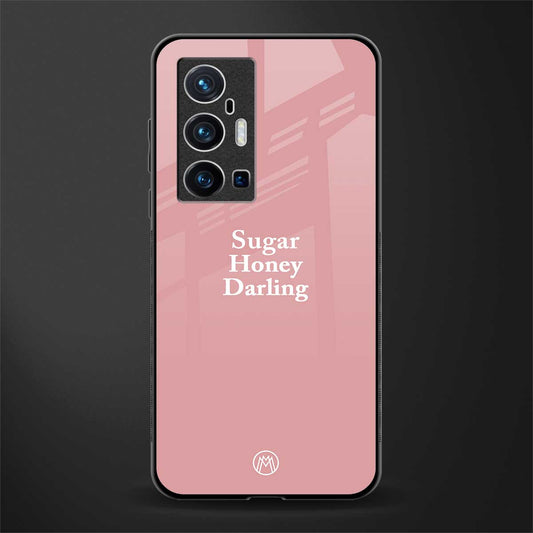 suger honey darling glass case for vivo x70 pro plus image
