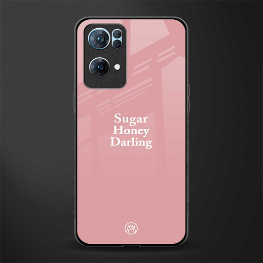 suger honey darling glass case for oppo reno7 pro 5g image