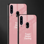 suger honey darling glass case for samsung galaxy a20s image-2