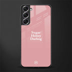 suger honey darling glass case for samsung galaxy s21 image