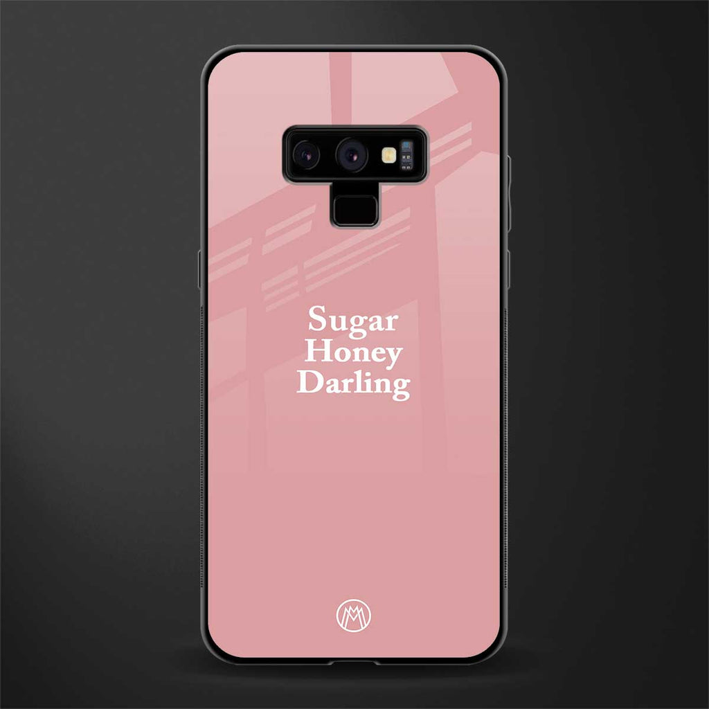 suger honey darling glass case for samsung galaxy note 9 image