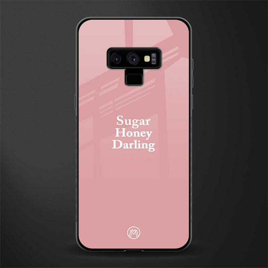 suger honey darling glass case for samsung galaxy note 9 image
