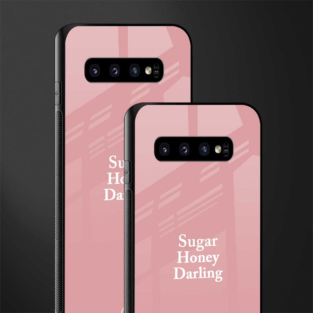 suger honey darling glass case for samsung galaxy s10 image-2