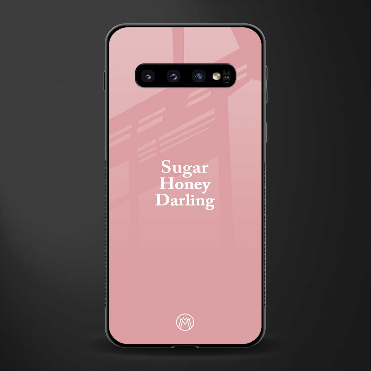 suger honey darling glass case for samsung galaxy s10 image