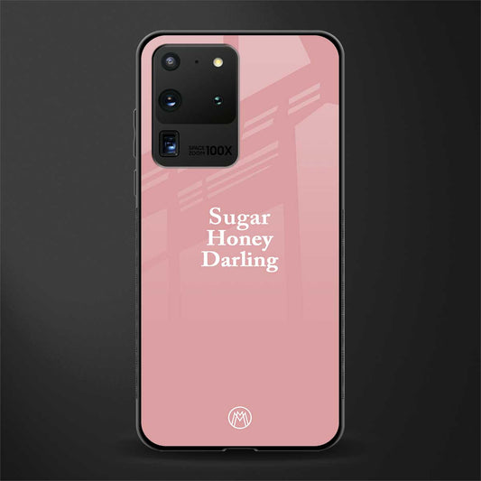suger honey darling glass case for samsung galaxy s20 ultra image