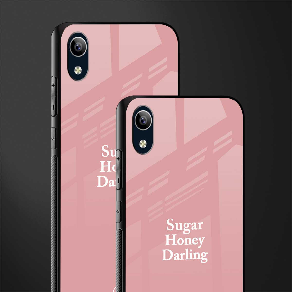 suger honey darling glass case for vivo y1s without fingerprint image-2