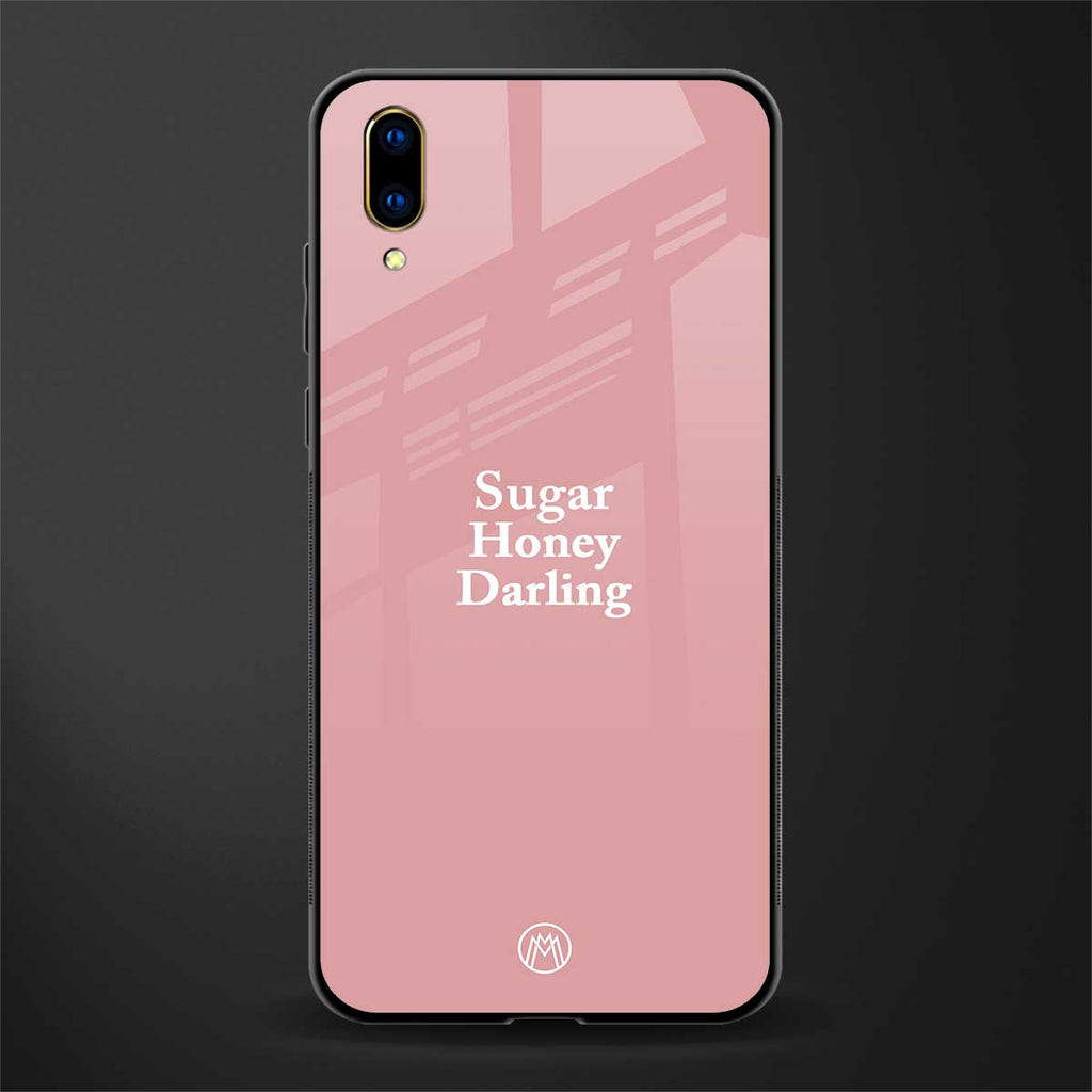 suger honey darling glass case for vivo v11 pro image