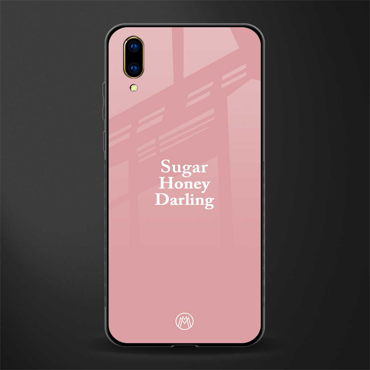 suger honey darling glass case for vivo v11 pro image