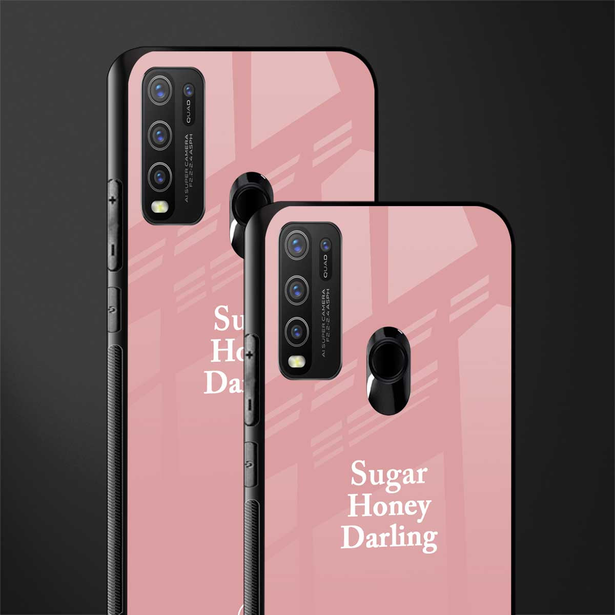 suger honey darling glass case for vivo y50 image-2