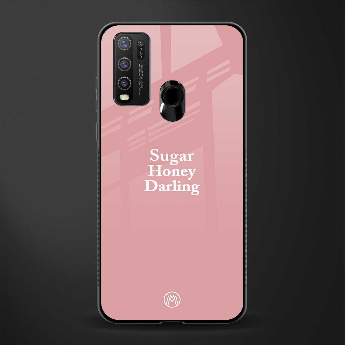 suger honey darling glass case for vivo y30 image