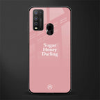 suger honey darling glass case for vivo y50 image