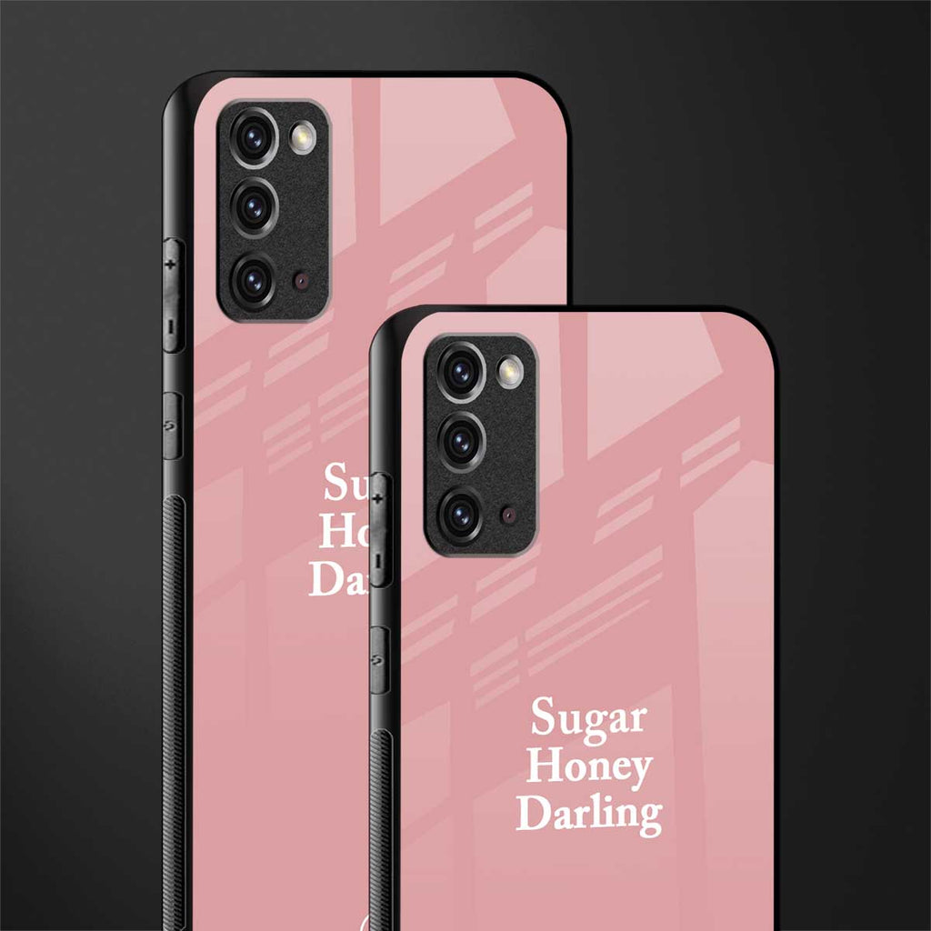 suger honey darling glass case for samsung galaxy note 20 image-2