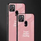 suger honey darling glass case for realme narzo 30a image-2