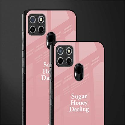 suger honey darling glass case for realme narzo 30a image-2